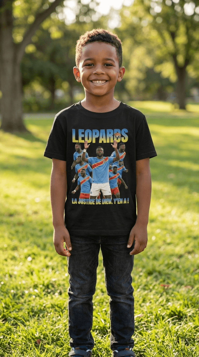 Chancel Mbemba "La Justice de Dieu, Y'EN A!" T-Shirt view 2