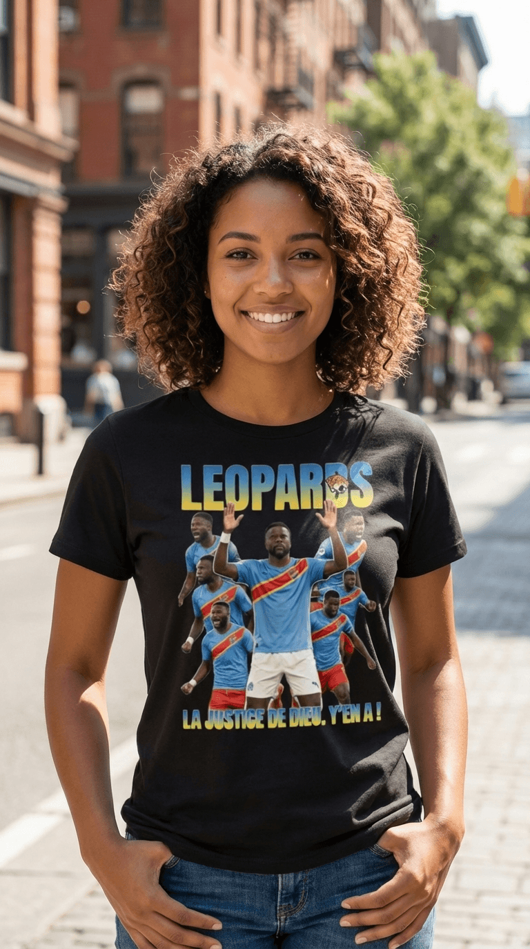 Chancel Mbemba "La Justice de Dieu, Y'EN A!" T-Shirt view 4